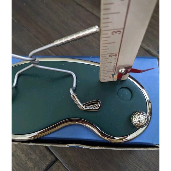 Horizon Designs Business Card Holder Golf Putting Green New Vtg Vintage - Picture 5 of 8